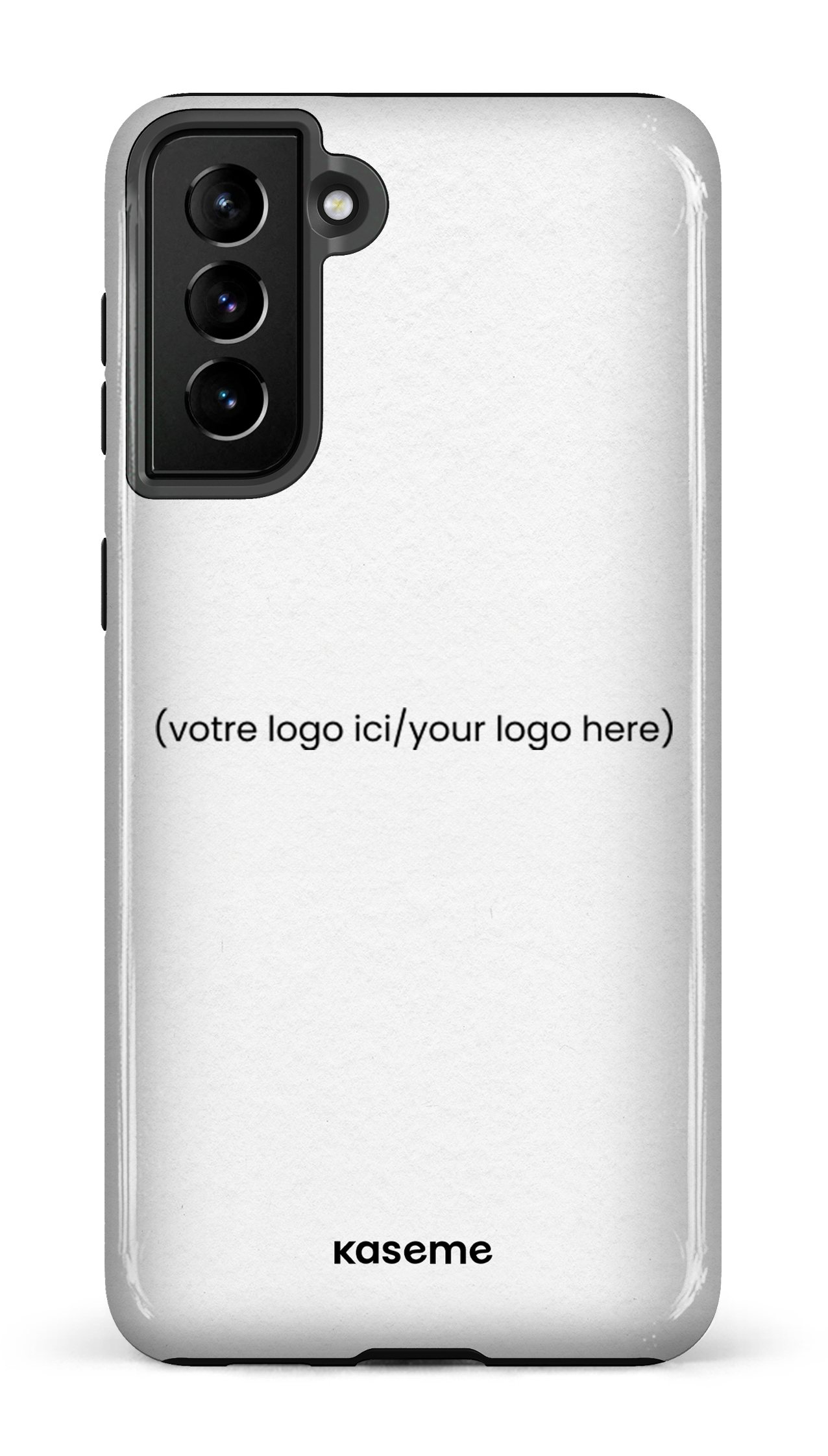 Galaxy S21 Plus Tough Votre logo ici / Your logo here white -
