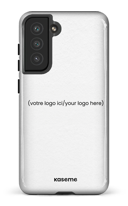 Galaxy S21 FE Tough Votre logo ici / Your logo here white -