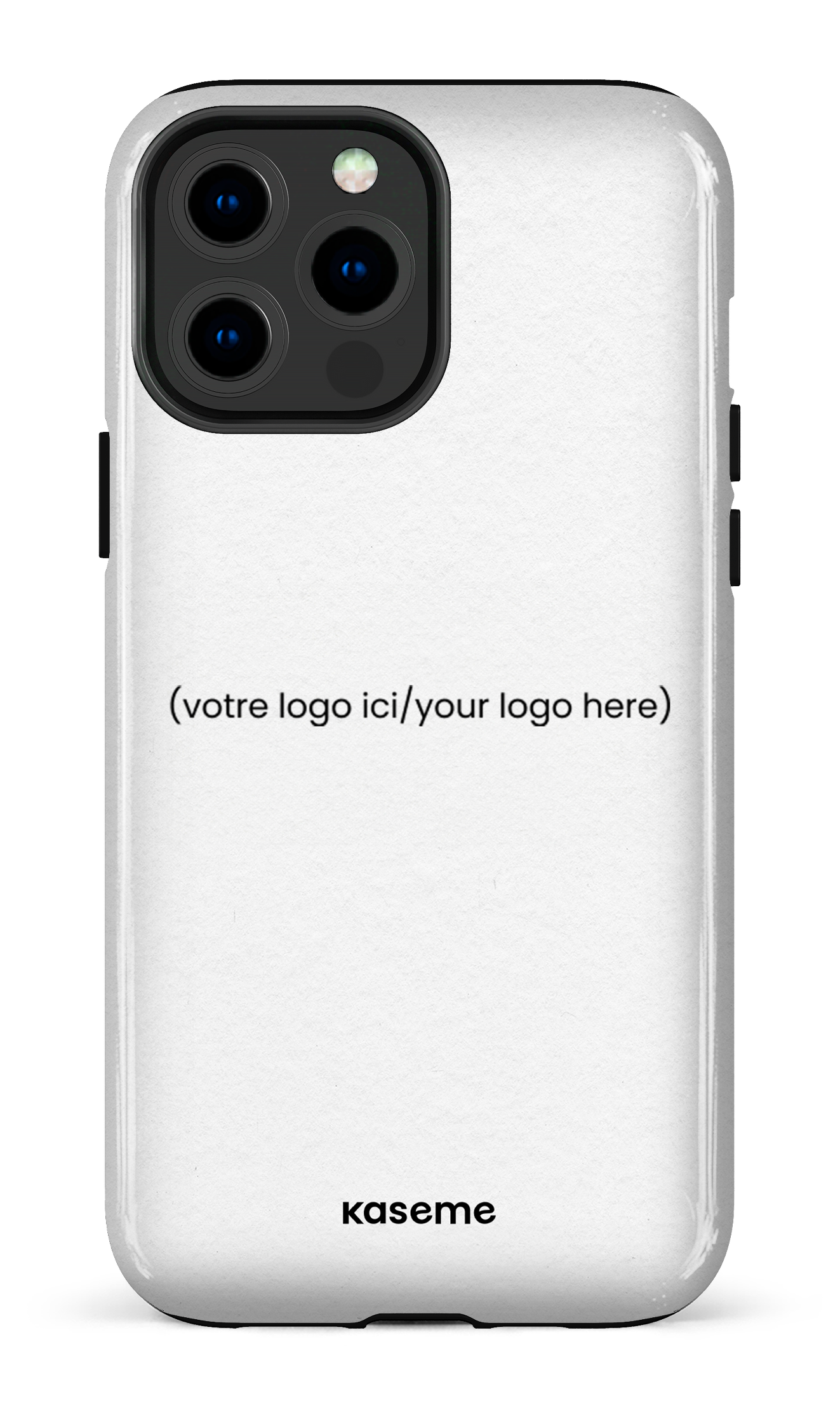 iPhone 13 Pro Max Tough Votre logo ici / Your logo here white -