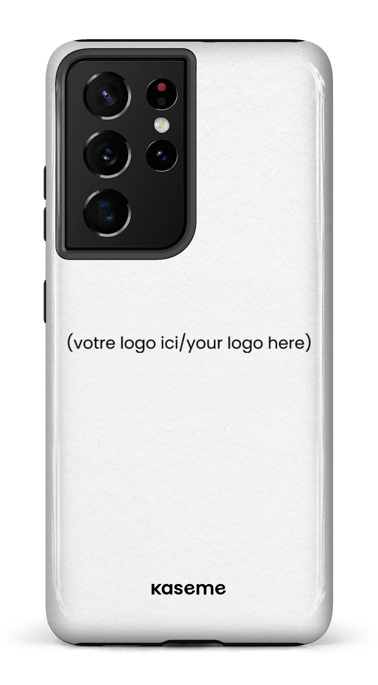 Galaxy S21 Ultra Tough Votre logo ici / Your logo here white -