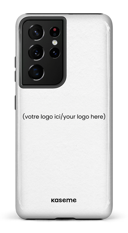 Galaxy S21 Ultra Tough Votre logo ici / Your logo here white -
