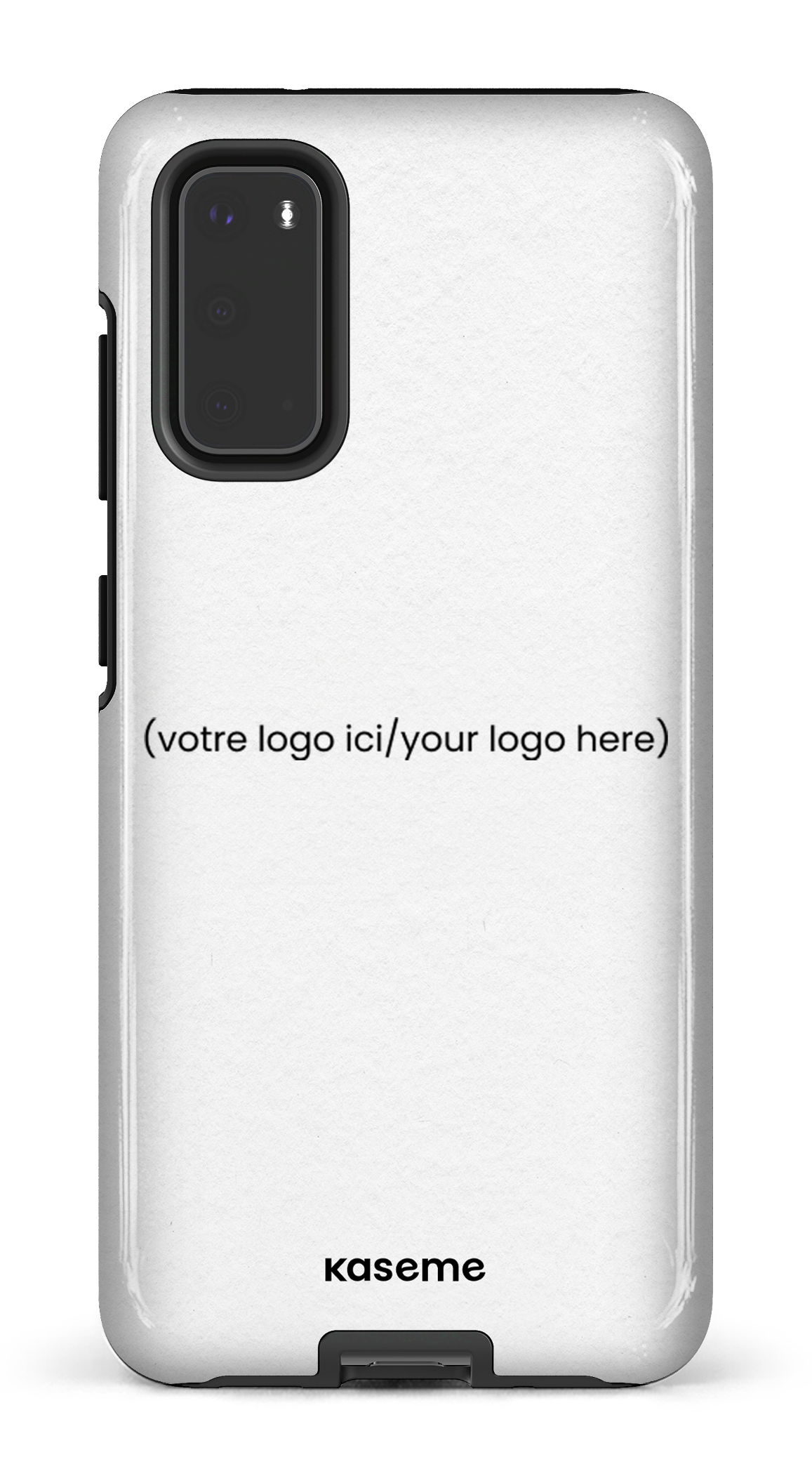 Galaxy S20 Tough Votre logo ici / Your logo here white -