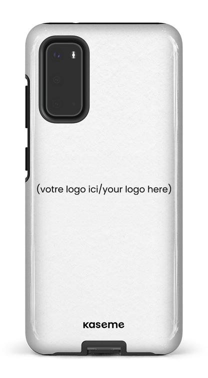 Galaxy S20 Tough Votre logo ici / Your logo here white -