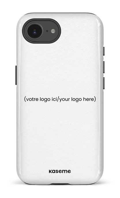 IPhone 16 E Impact Case Votre logo ici / Your logo here white -