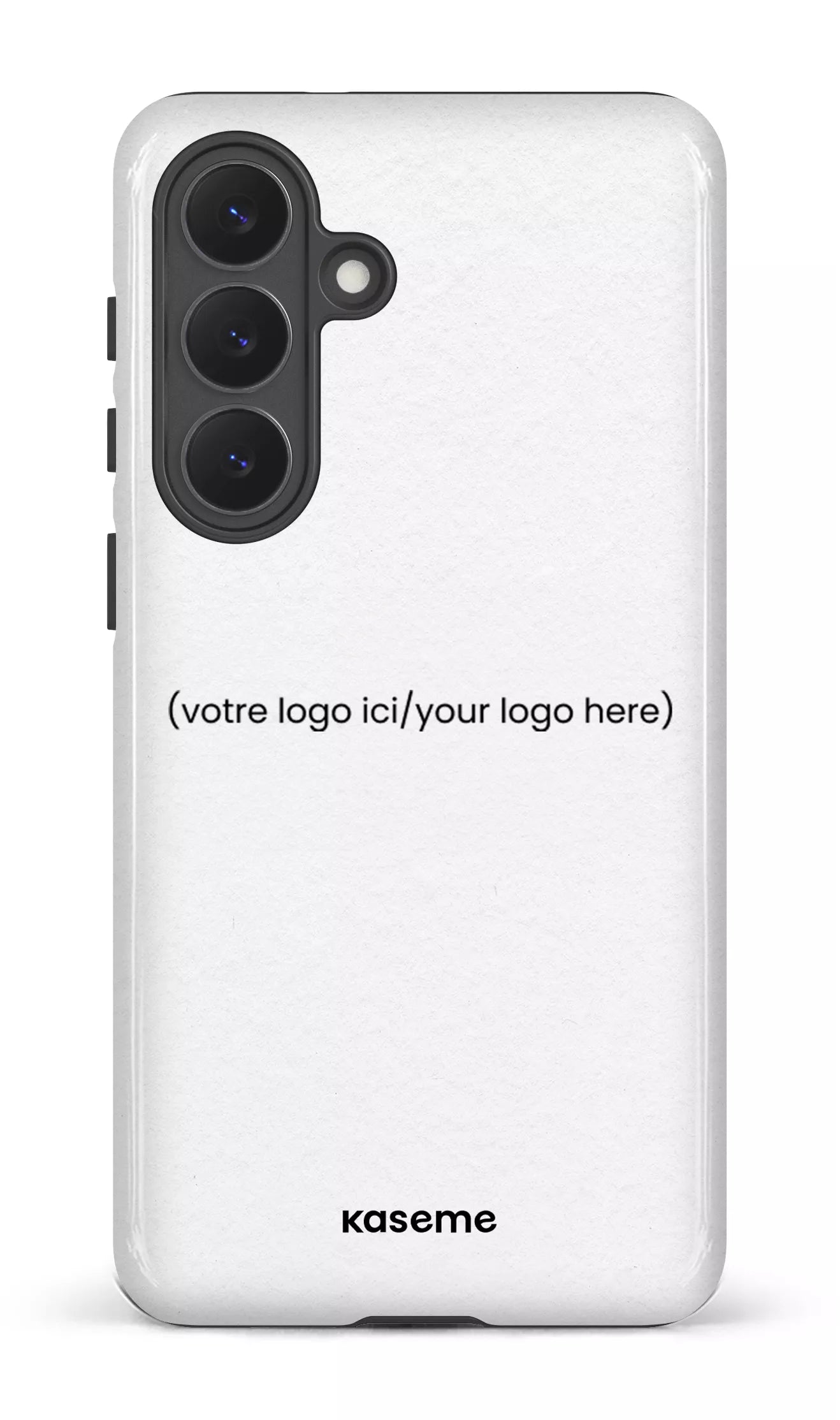Galaxy S26P Tough (Gloss) Votre logo ici / Your logo here white -