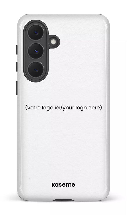 Galaxy S26P Tough (Gloss) Votre logo ici / Your logo here white -