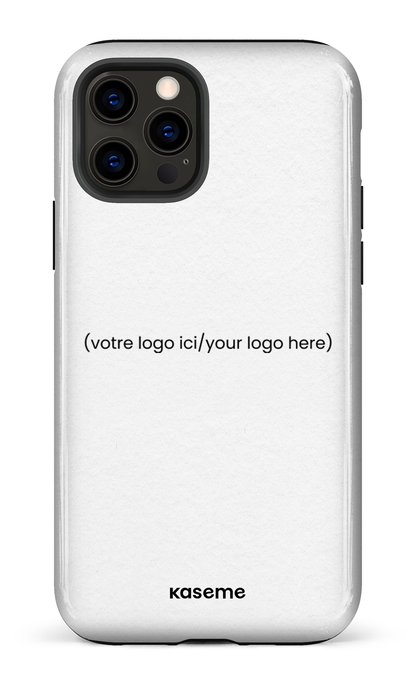 iPhone 12 Pro Tough Votre logo ici / Your logo here white -