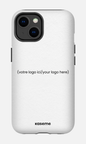 iPhone 14 Tough Matte Votre logo ici / Your logo here white -
