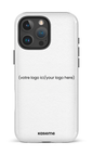 iPhone 16 Pro Max Impact Case Votre logo ici / Your logo here white -