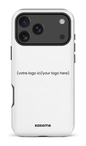 iPhone 17 Pro Max Impact Case Votre logo ici / Your logo here white -