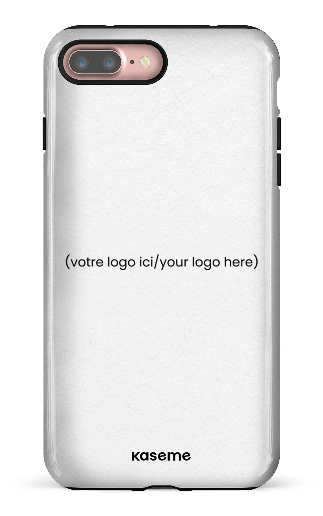 iPhone 7/8 Plus Tough Votre logo ici / Your logo here white -