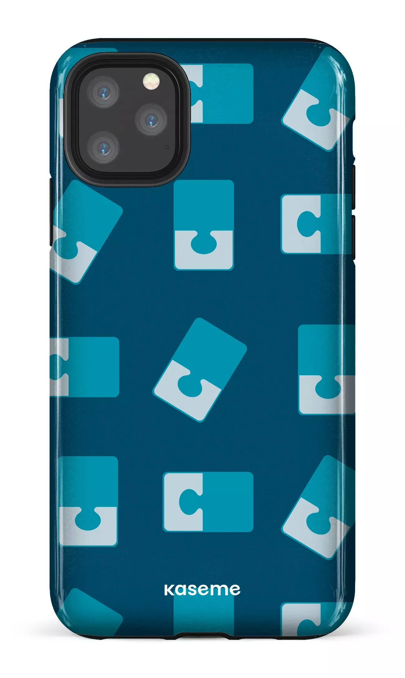iPhone 11 Pro Max Tough Casse-tête Bleu -