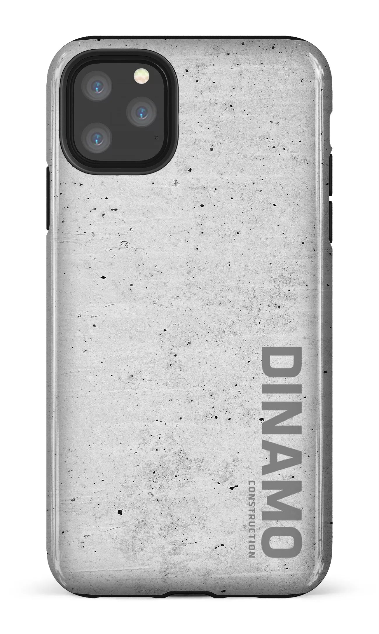 iPhone 11 Pro Max Tough Dinamo Gris x Logo Gris -