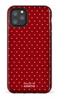 iPhone 11 Pro Max Tough Ditsy Rouge x Mallette -
