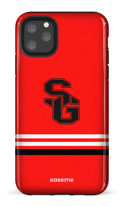 iPhone 11 Pro Max Tough Dragons PSG Rouge -