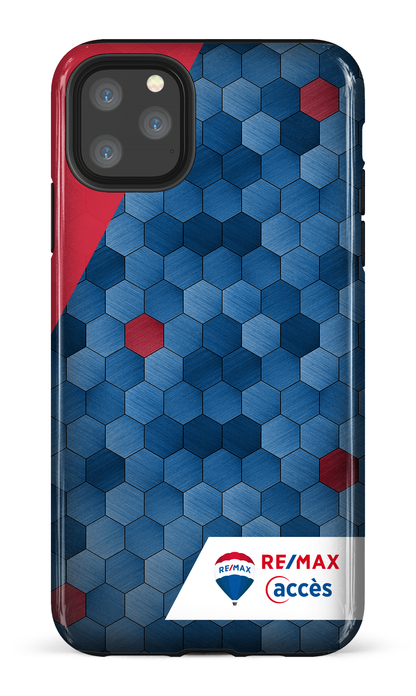 iPhone 11 Pro Max Tough Exagones texturés -