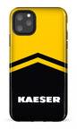 iPhone 11 Pro Max Tough Kaeser Noir et Jaune -
