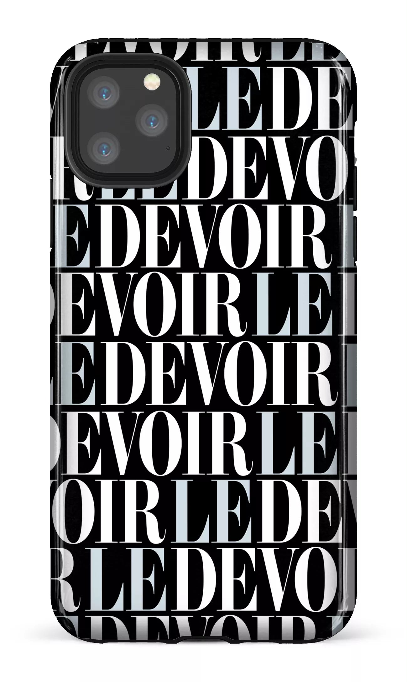 iPhone 11 Pro Max Tough Le Devoir — Gros logos -