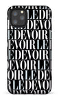iPhone 11 Pro Max Tough Le Devoir — Gros logos -