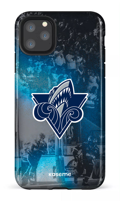 iPhone 11 Pro Max Tough Océanic Logo & Foule -