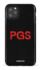 iPhone 11 Pro Max Tough PGS Noir&Rouge -