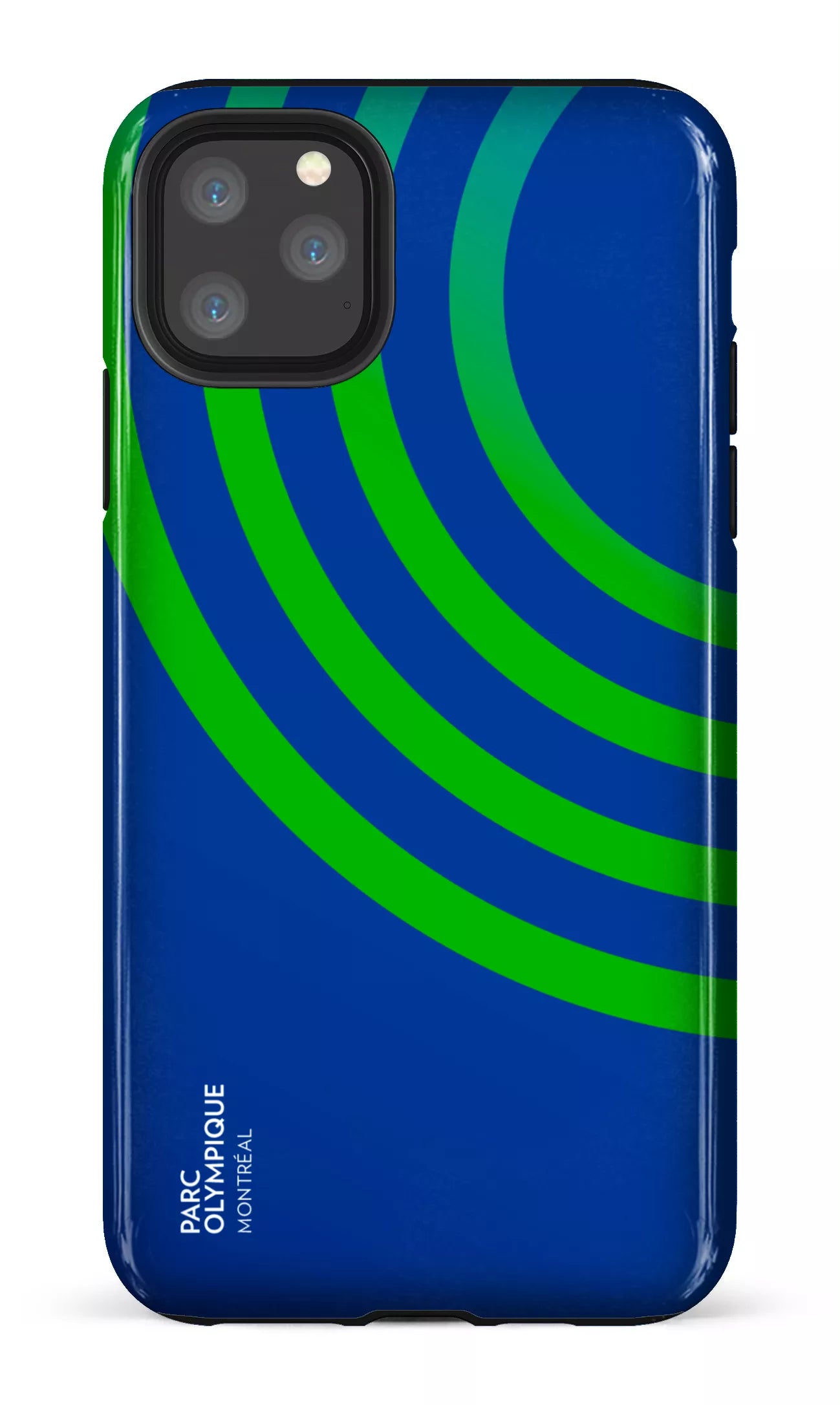 iPhone 11 Pro Max Tough Parc Olympique - Logo Bleu -