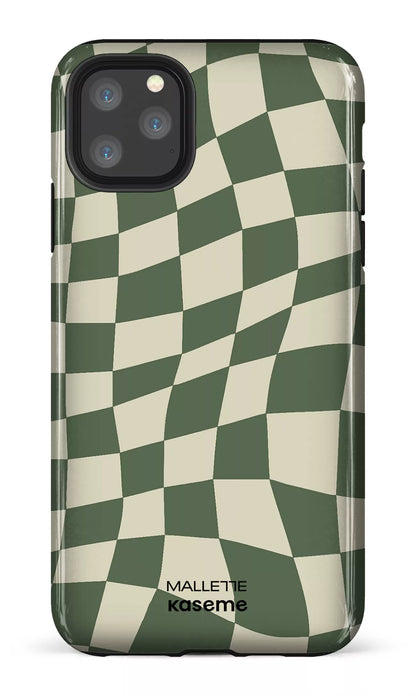 iPhone 11 Pro Max Tough Phoenix Vert x Mallette -