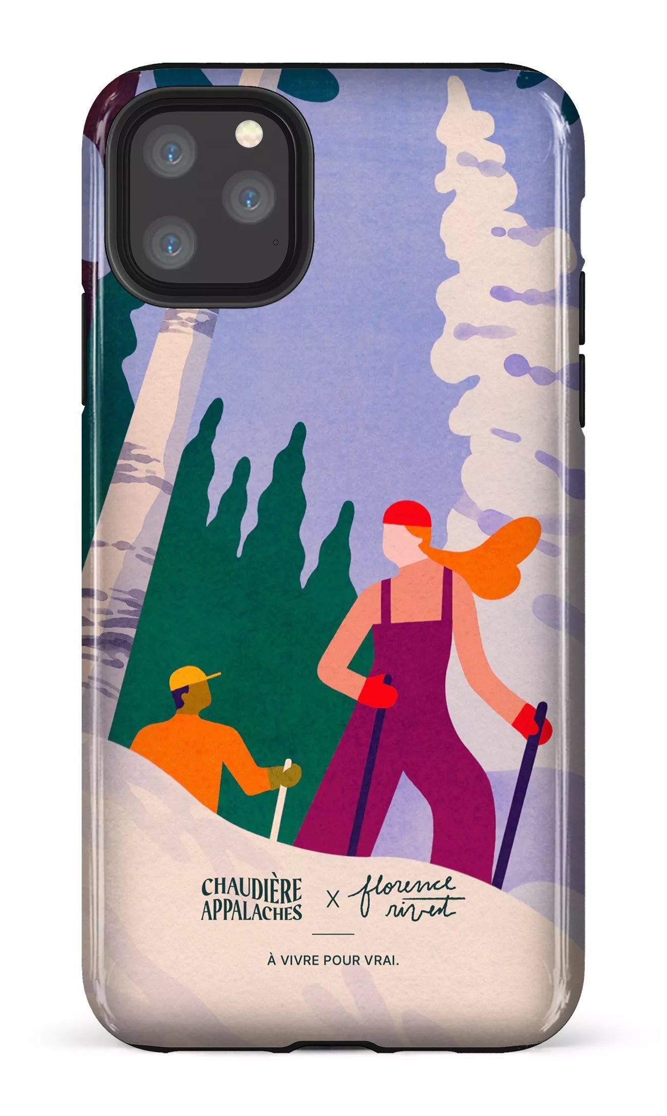 iPhone 11 Pro Max Tough Randonnée hivernale par TCA -