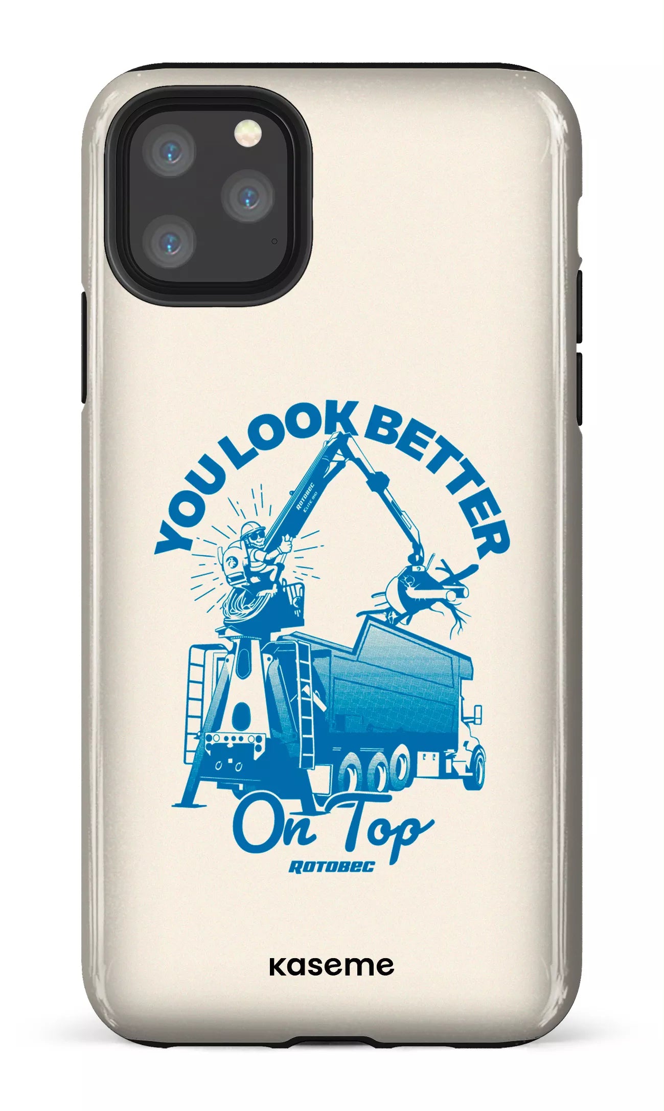 iPhone 11 Pro Max Tough Rotobec Beige -