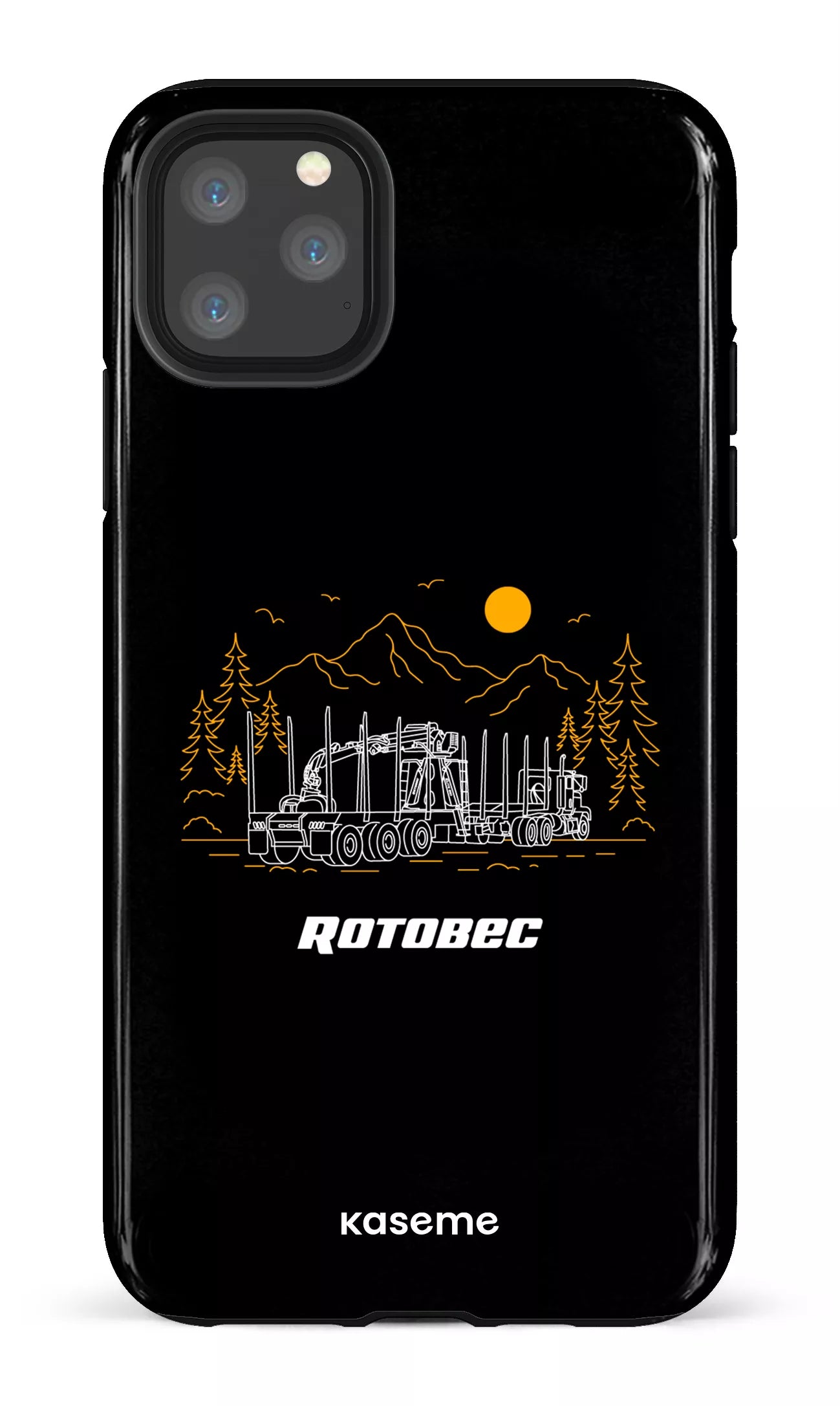 iPhone 11 Pro Max Tough Rotobec Noir -