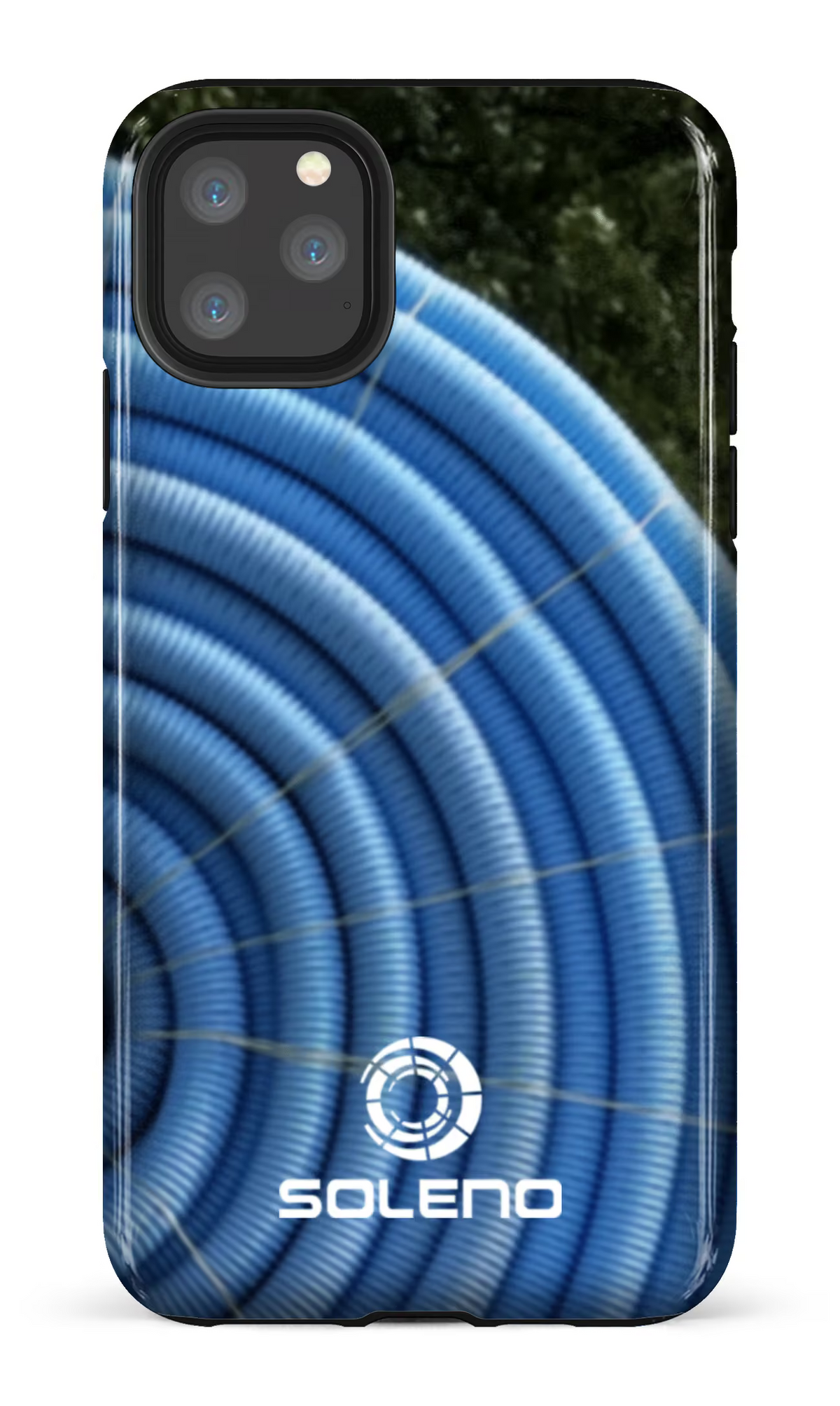 iPhone 11 Pro Max Tough Soleno tuyau bleu -