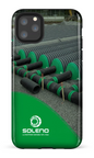 iPhone 11 Pro Max Tough Soleno tuyaux vert x vague -