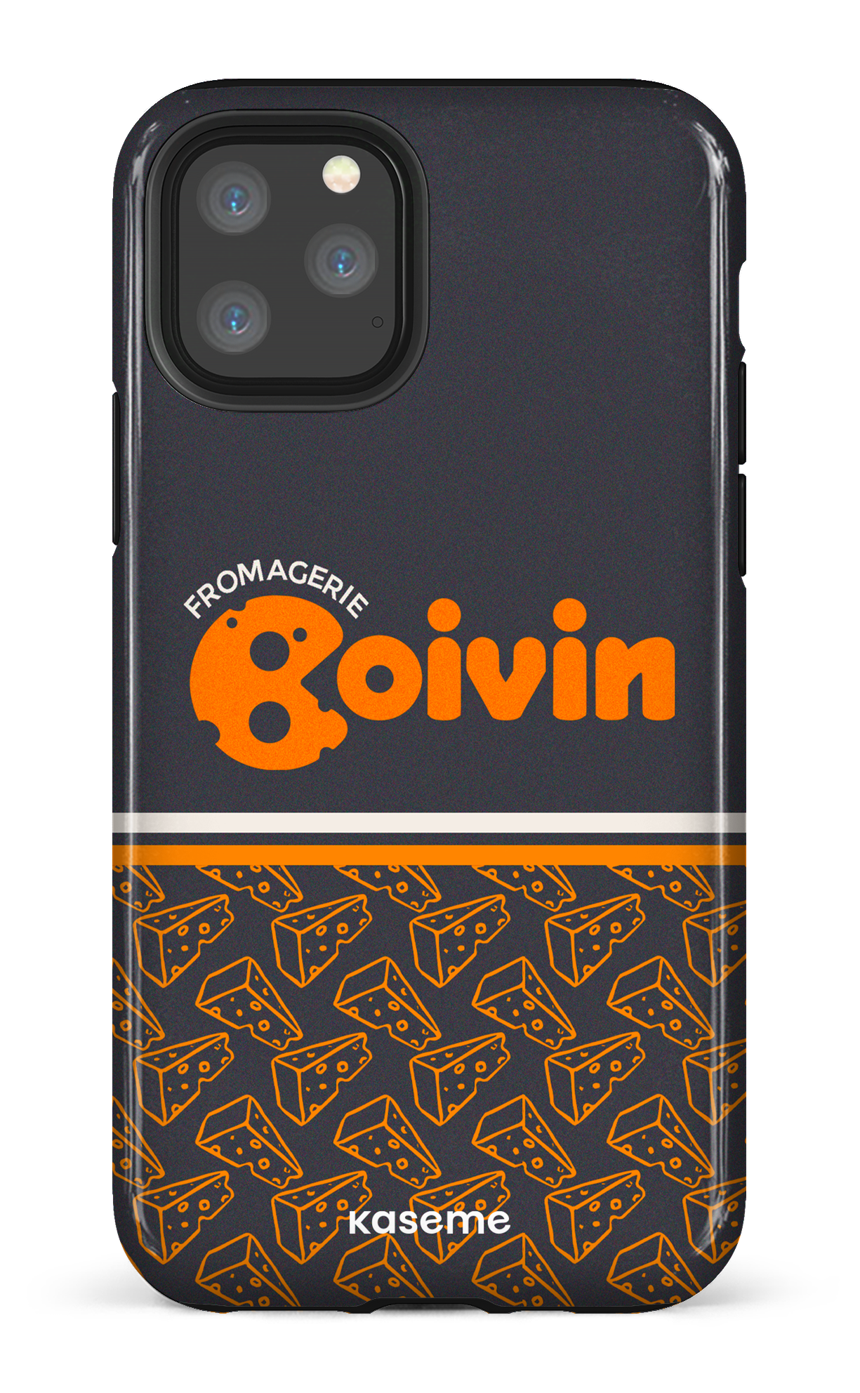iPhone 11 Pro Tough Boivin Gris x Fromages -
