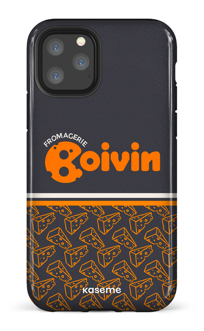 iPhone 11 Pro Tough Boivin Gris x Fromages -
