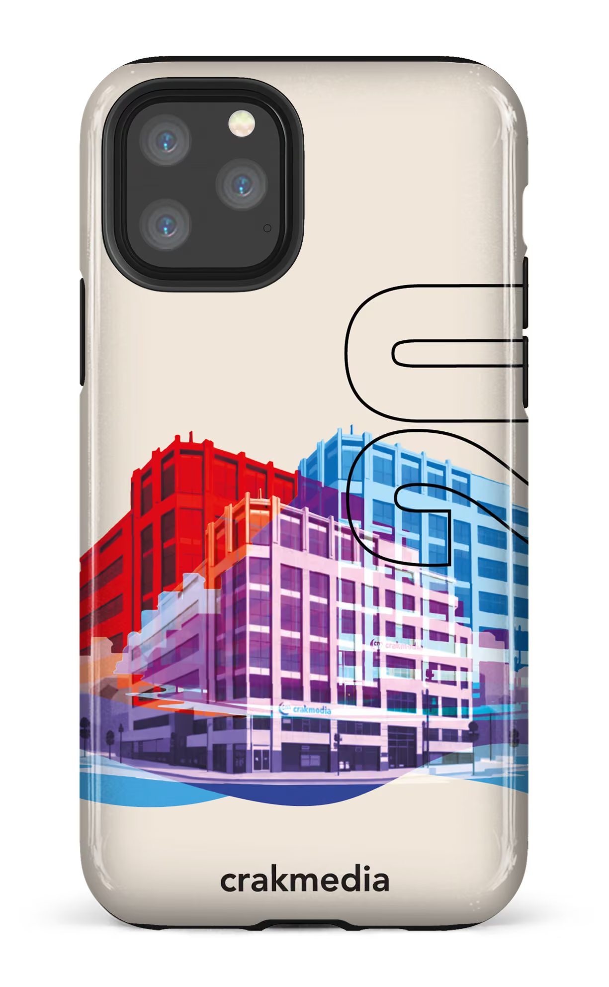 iPhone 11 Pro Tough Building Crakmedia -