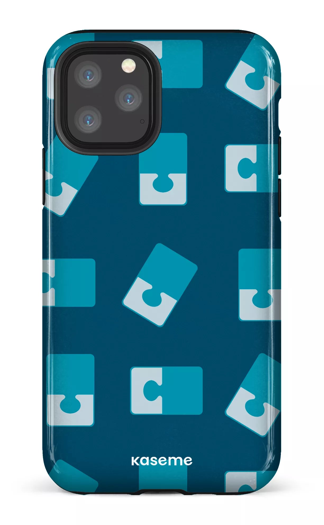 iPhone 11 Pro Tough Casse-tête Bleu -