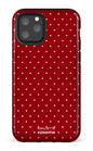 iPhone 11 Pro Tough Ditsy Rouge x Mallette -