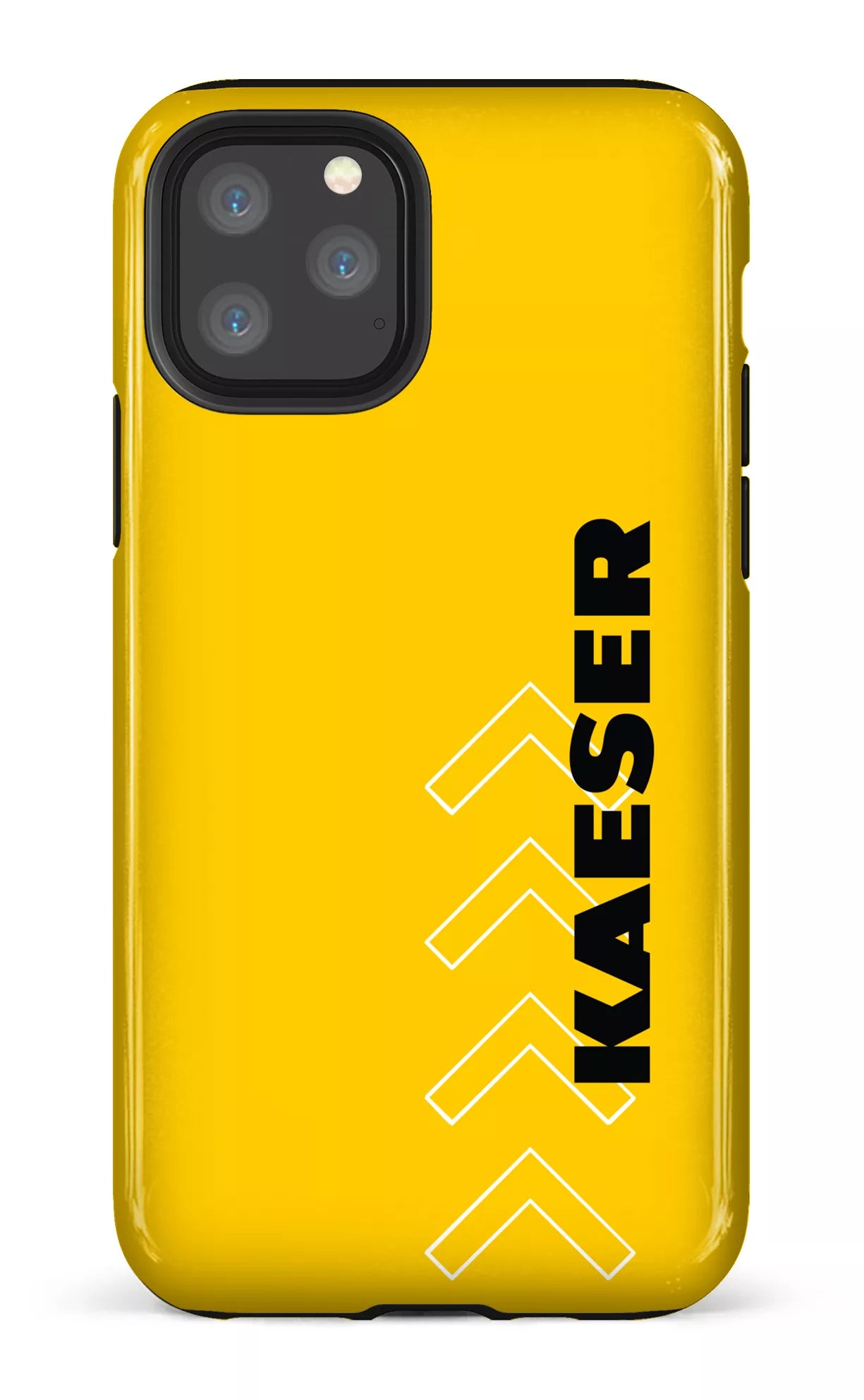 iPhone 11 Pro Tough Kaeser Flèches Jaune -