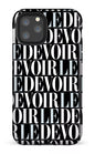 iPhone 11 Pro Tough Le Devoir — Gros logos -