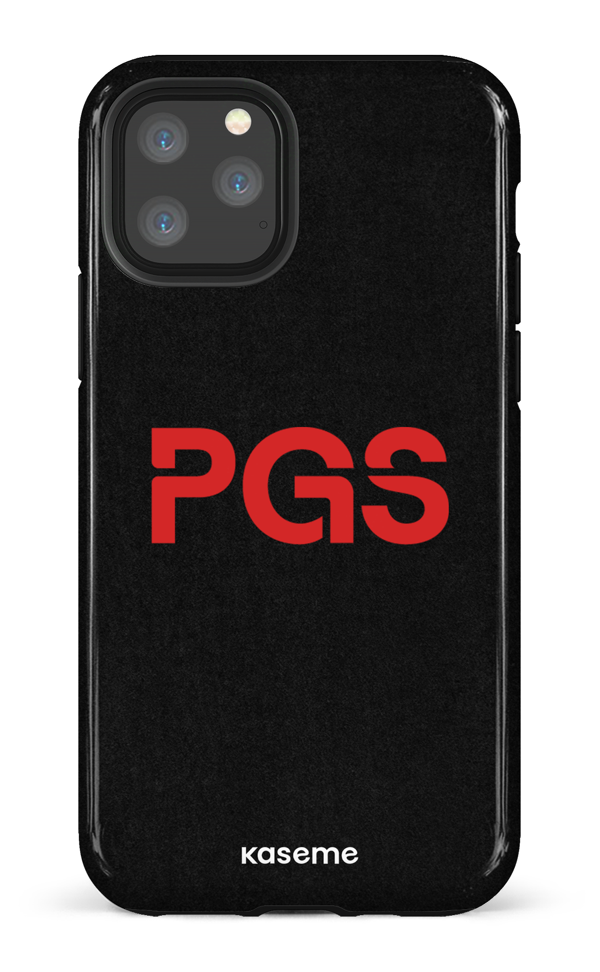 iPhone 11 Pro Tough PGS Noir&Rouge -