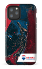 iPhone 11 Pro Tough Peinture marbrée sombre de Francheville -