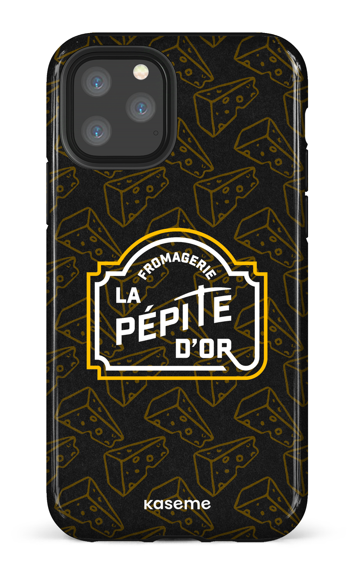 iPhone 11 Pro Tough Pépite x Fromages Noir -