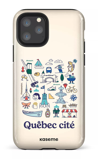 iPhone 11 Pro Tough Québec illustré -