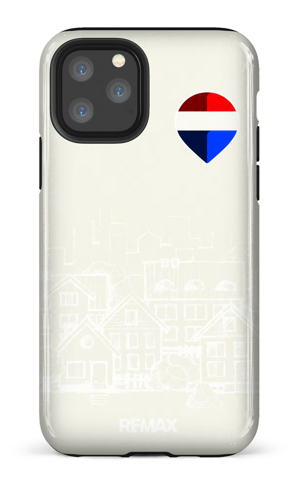iPhone 11 Pro Tough Remax Sketch Beige -