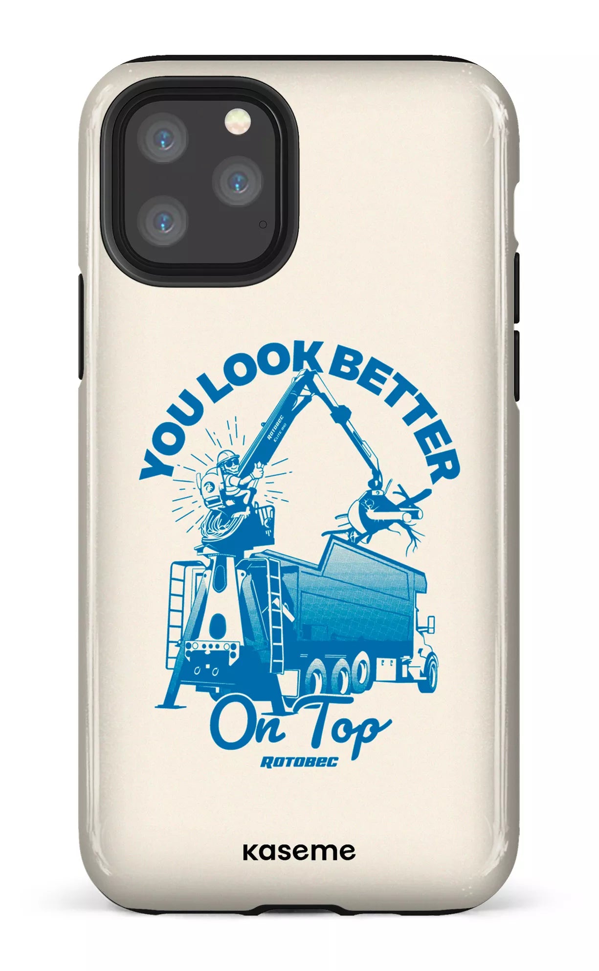 iPhone 11 Pro Tough Rotobec Beige -