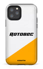 iPhone 11 Pro Tough Rotobec Blanc et Jaune -