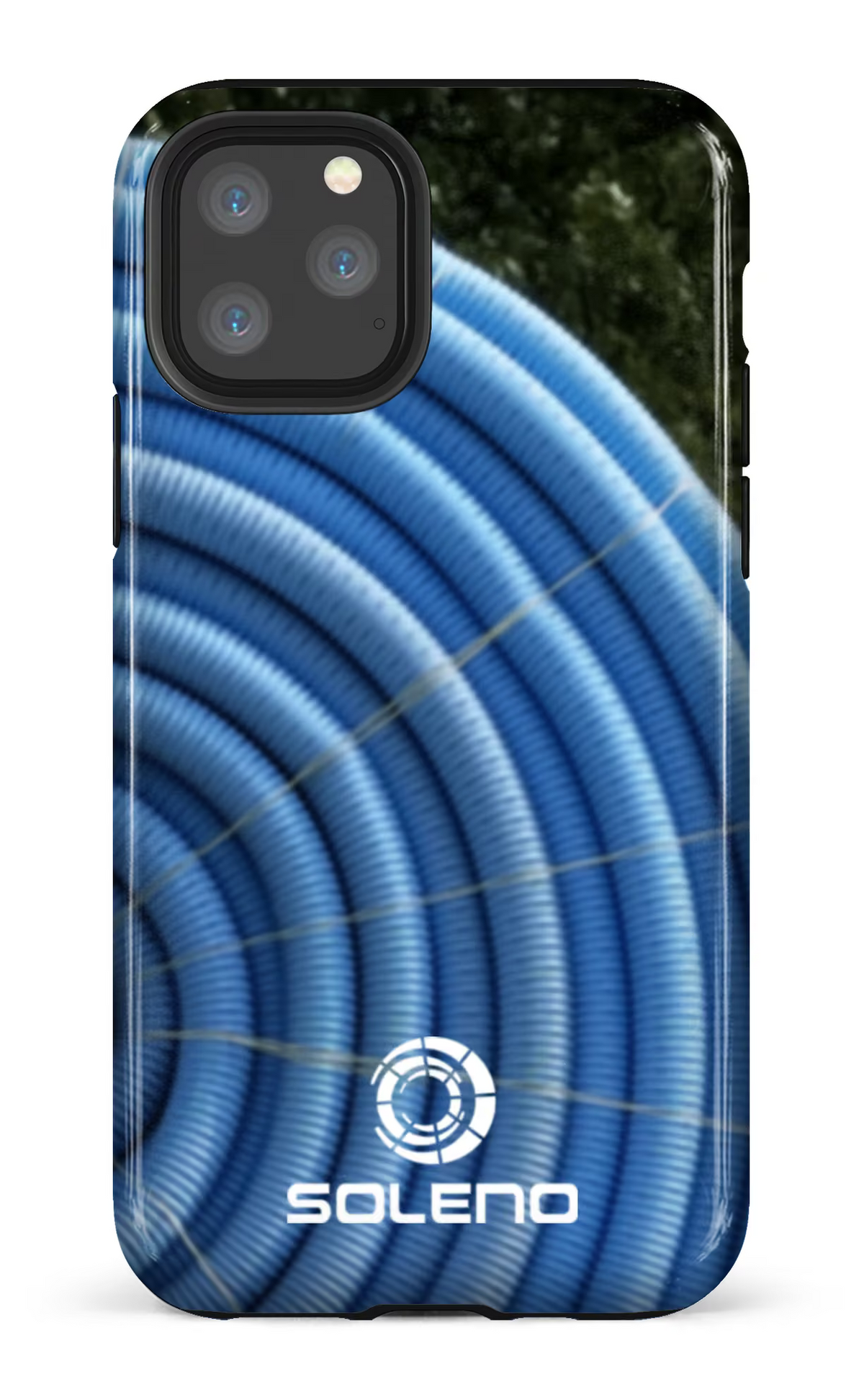 iPhone 11 Pro Tough Soleno tuyau bleu -