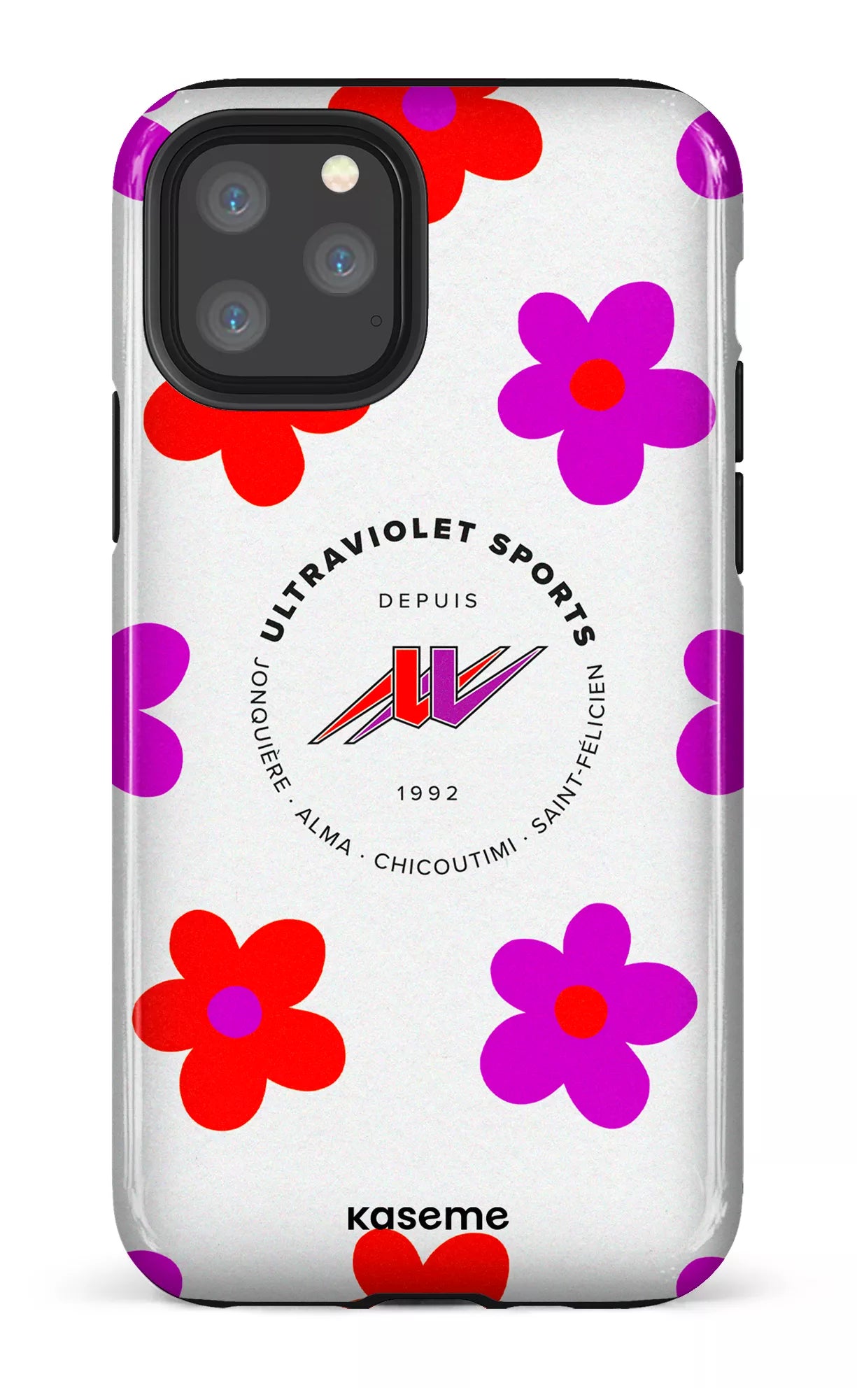 iPhone 11 Pro Tough UltraViolet Fleurs -
