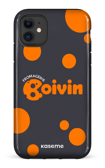 iPhone 11 Tough Boivin Gris x Ronds -