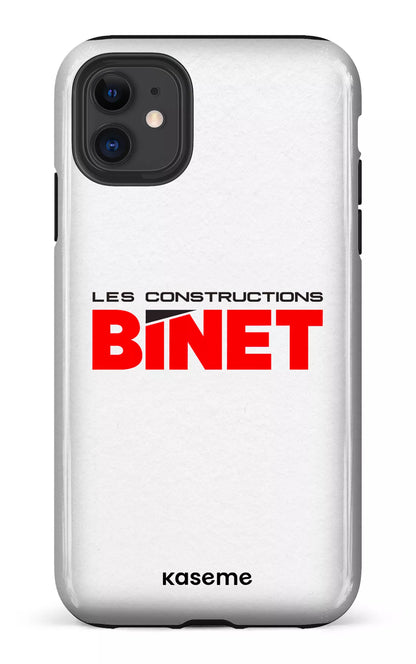 iPhone 11 Tough Constructions Binet Blanc -